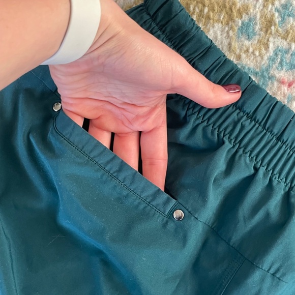 Lululemon Athletic Shorts (Dark Green, Medium) - Picture 3 of 4